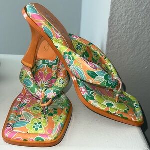 Sam Edelman Circus colorful sandals heels
